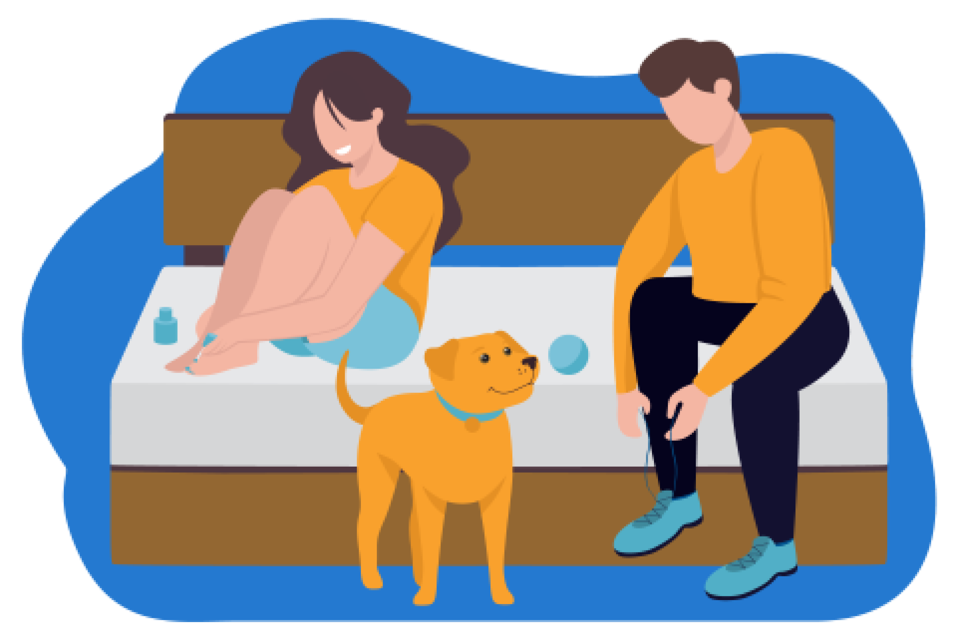 colchão de baixa transferência de movimentos